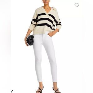 NWT Paige Hoxton Cropped Skinny Jeans